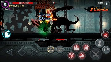 Infinity Tower Floor 400 No Skill HD 60 fps Dark Sword