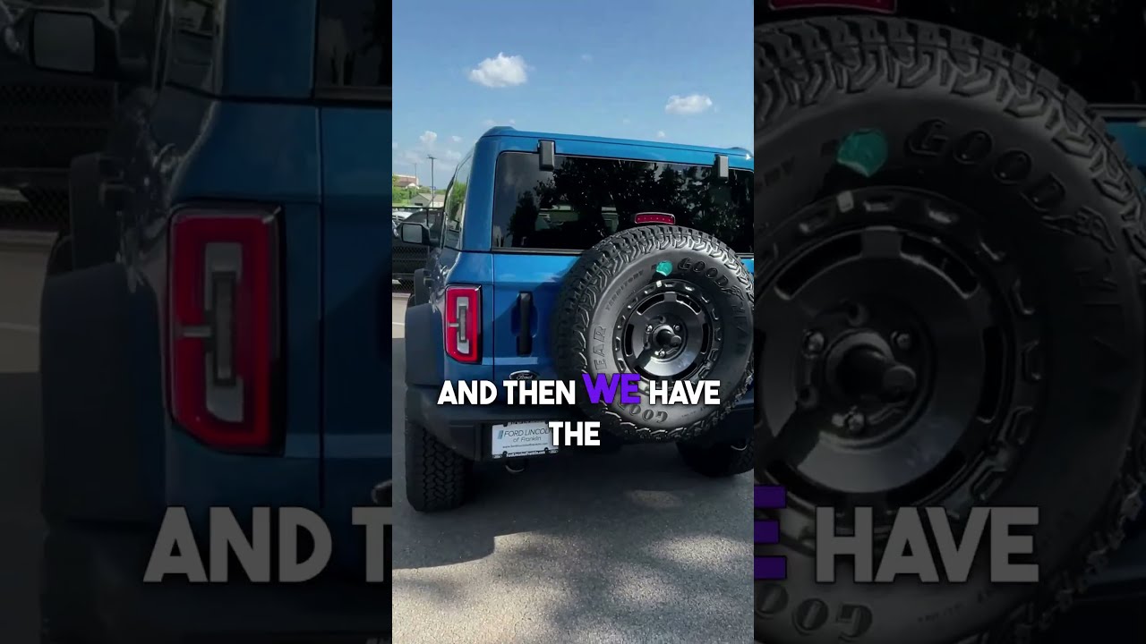 2025 Ford Bronco BadLands Sasquatch Walkaround Preview