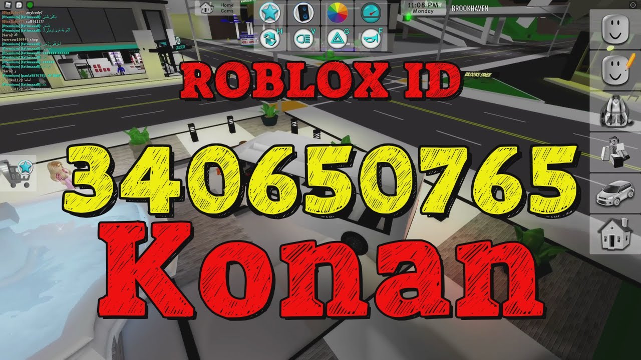 KONAN Roblox Song Codes YouTube 