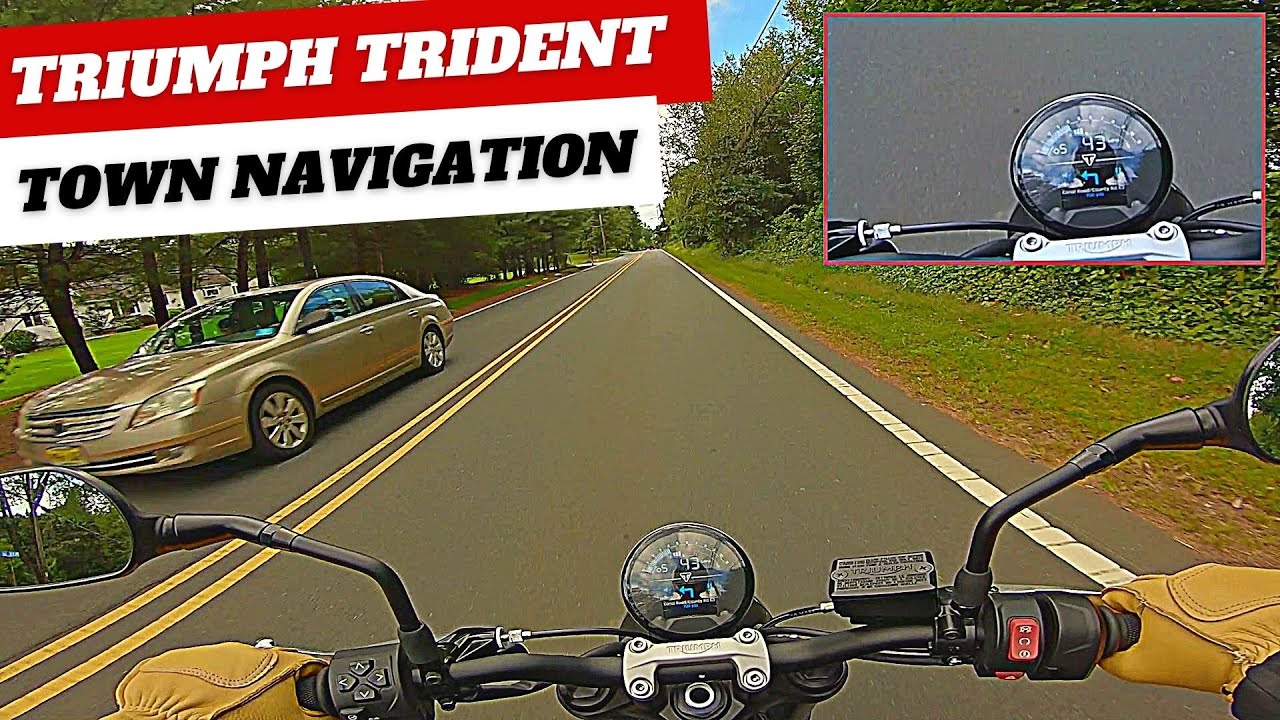 Triumph Trident Navigation Module Pt 2 - Around Town - YouTube
