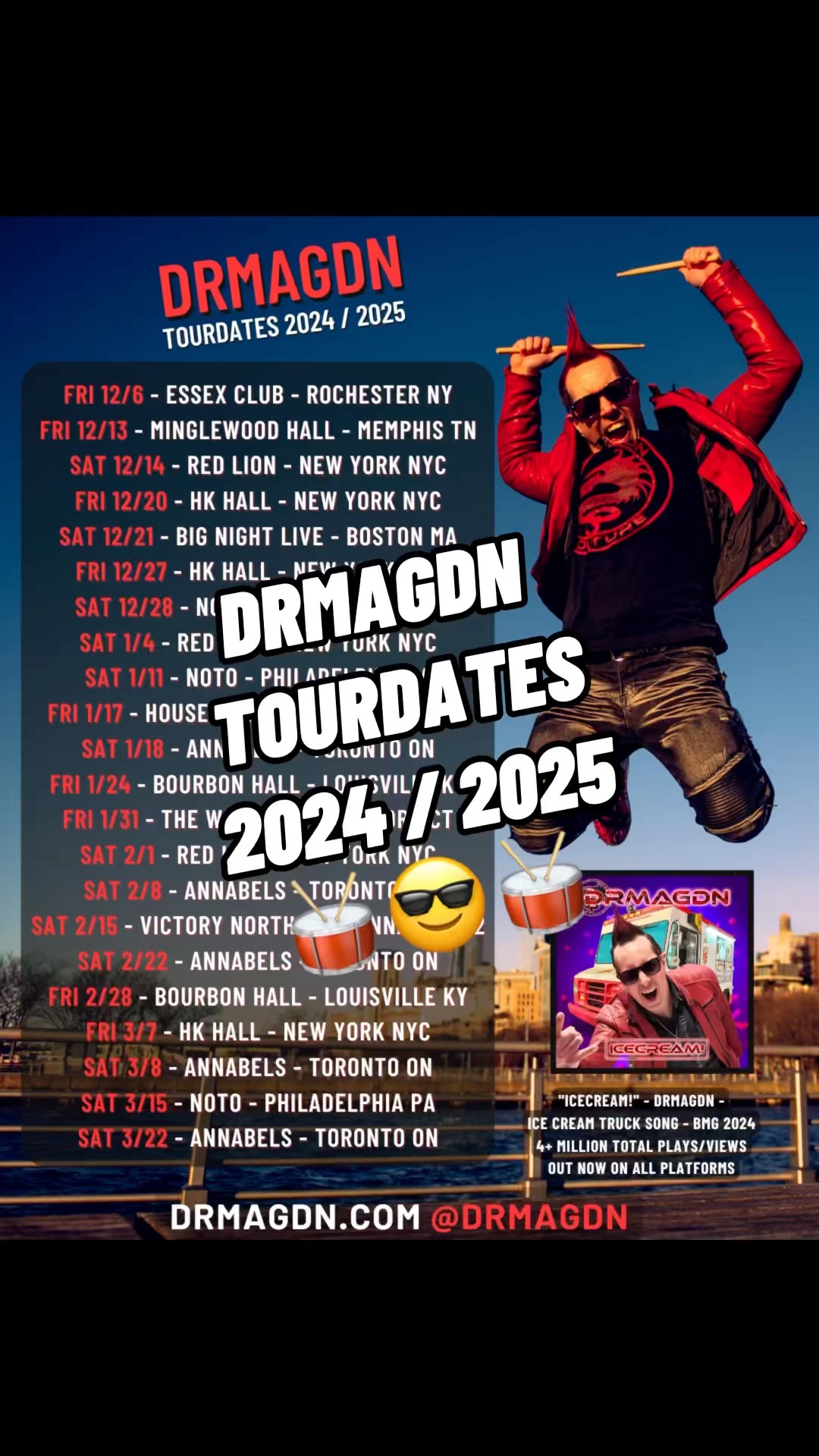 DRMAGDN TOURDATES 2024 / 2025 #DJ #Tour #DRMAGDN #Short #Shorts