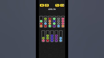 Ball sort puzzle level 134