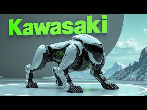 森のロボット 2050年の山歩きはこうなる。大阪万博にカワサキのロボ狼が