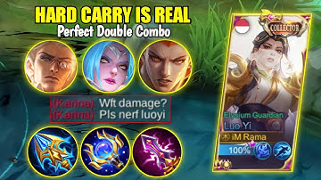 God Double Passive!! Luo Yi Hard Carry Broken Damage | Luo Yi Top 1 Global 2022 - Mobile Legends