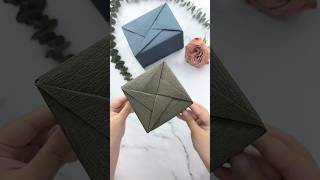 Gift Wrapping | How To Wrapping A Gift Box - Gift Wrapping Design ( geometric) #shorts