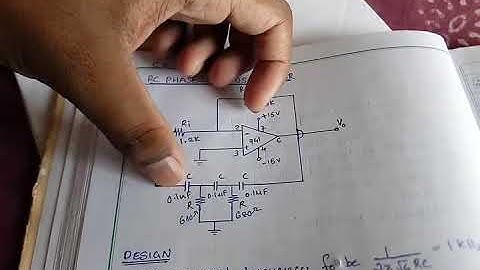 RC Phase Shift Oscillator in 3 Minutes