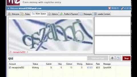Captcha Typing Work Demo: A Solution For Work From Home Employment