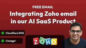 Free Zoho Email Setup for AI SaaS Product – ChatGPT Walked Me Through DNS Like a Pro | 10xBuddy