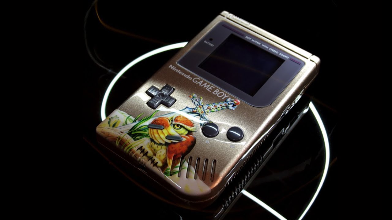 Zelda Link's Awakening custom FAH Game Boy 