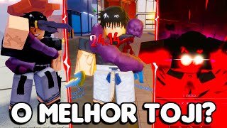 QUAL O MELHOR TOJI FUSHIGURO DOS JOGOS DE ROBLOX? TESTEI PARA DECIDIR QUAL É O MELHOR...