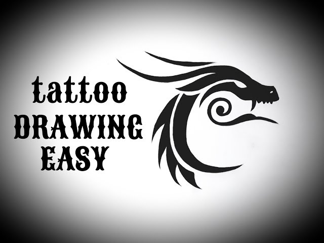 How to Draw a Tribal Heart Tattoo Design in Easy Steps Tutorial | How to  Draw Step by Step Drawing Tutorials