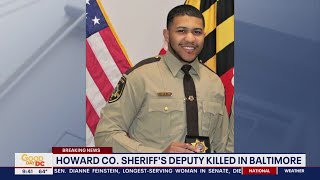 Off-duty Howard County sheriff's deputy killed in shooting in Baltimore