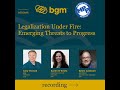 Legalization Under Fire: Emerging Threats to Progress