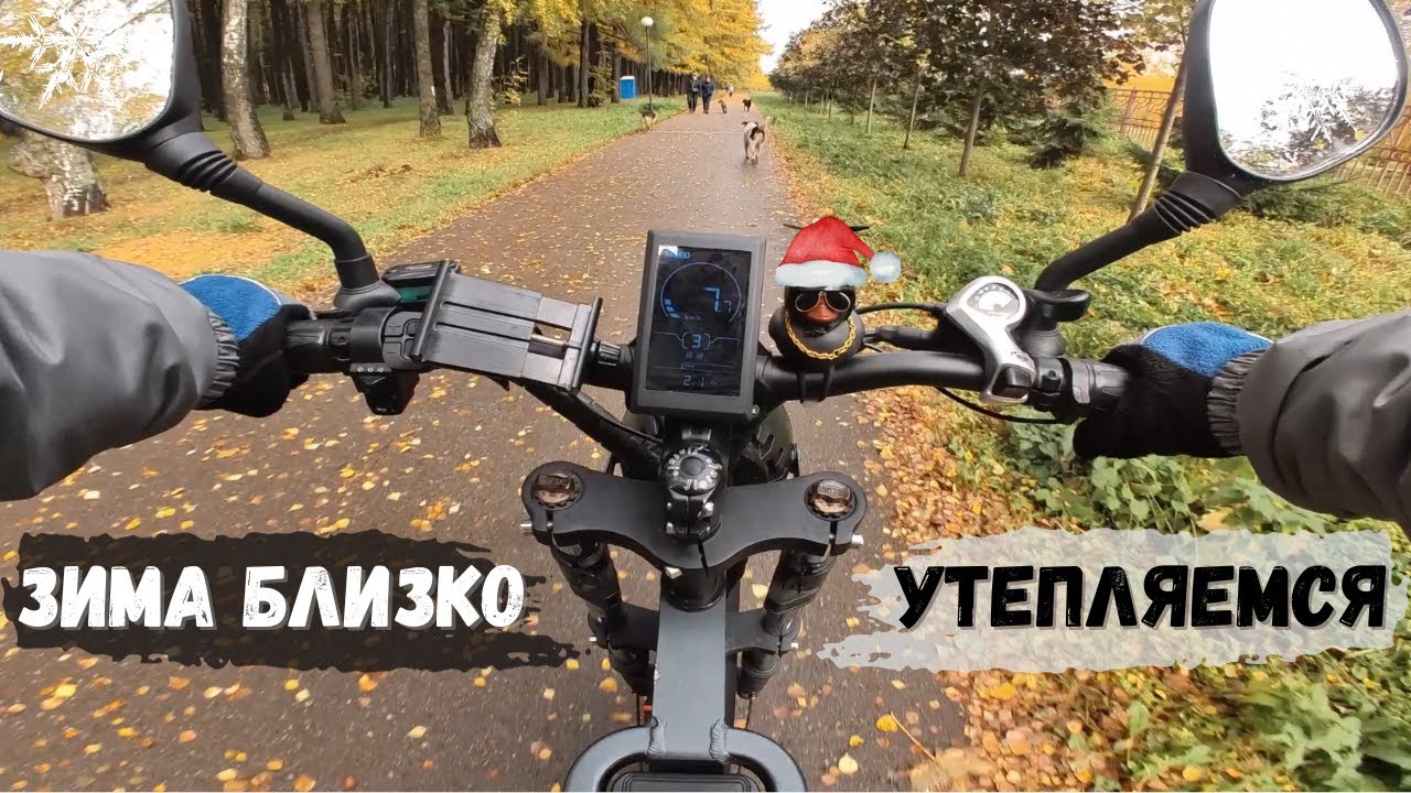 Съездила покормить кота. Одиночная покатушка по городу на syccyba ...