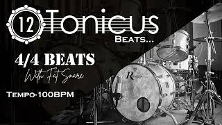 4/4 Beat | Fat Snare | 100 BPM | 12Tonicus Beats