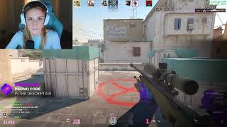 CoachMaryy - AWP 4K! (twitch reaction)