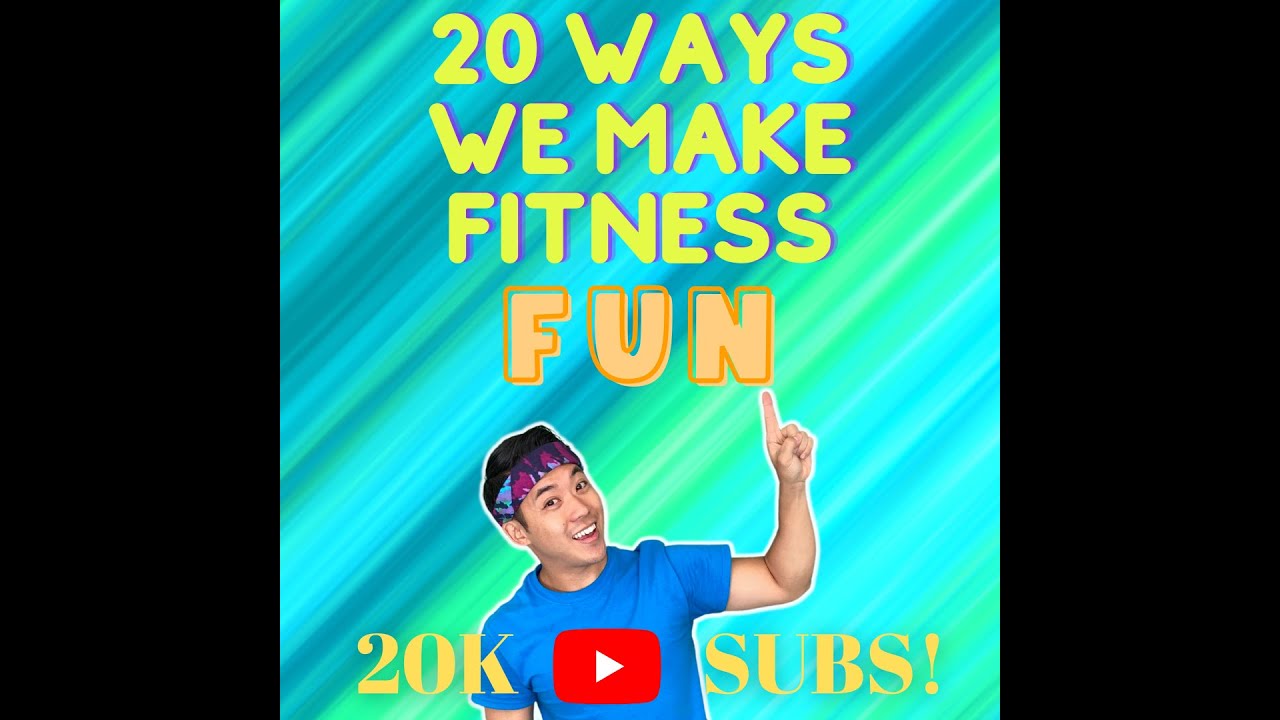 20k RUN! 20 ways we make fitness FUN for the whole family! #shorts
