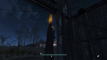 Fallout 4 : Auto-Closing Garage door using Tripwires.