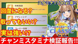 ウマ娘】チャンミ結局どれくらい回復スキル取ったほうがええんや！！お