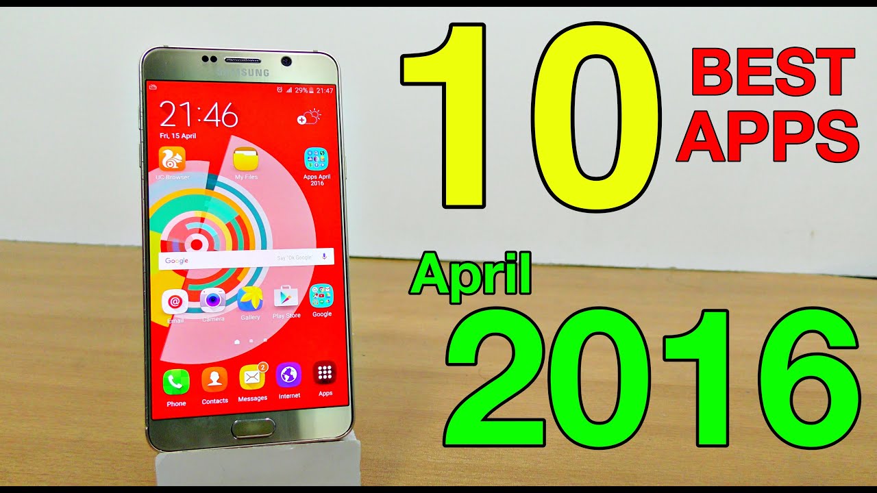Top 10 Best Android Apps of April 2016 (4K) - YouTube