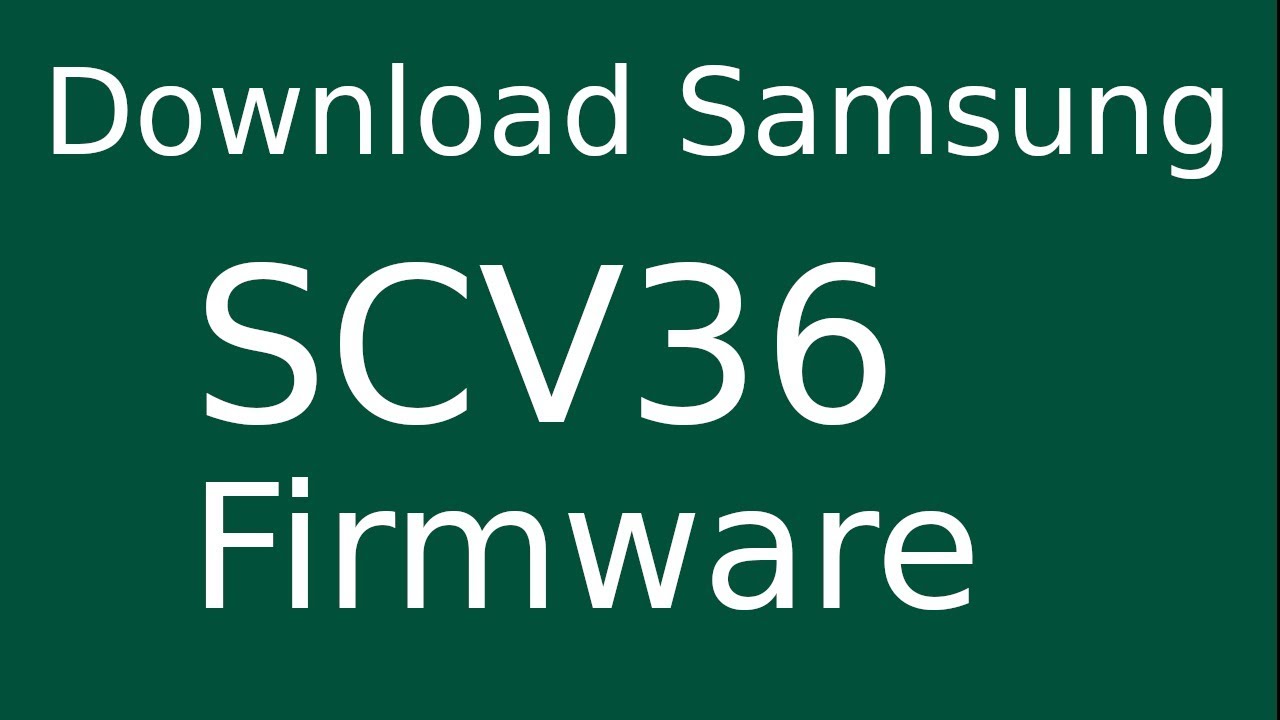 How To Download Samsung GALAXY S8 SCV36 Stock Firmware (Flash File) For