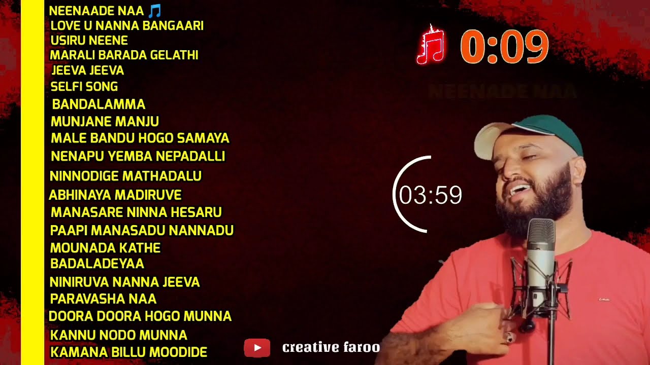 Samad gadiyar new songs Kannada new hit songs  Kannada juke box  samad gadiyar