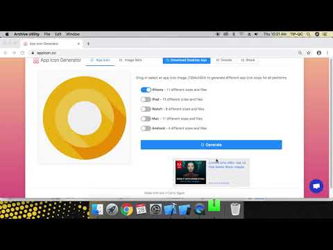 Adding App Icon in XCode (iOS App Dev)