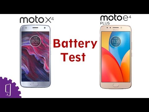 Moto E4 Plus And Moto X4  Battery Comparison | Charging Test | Battery Drain Test