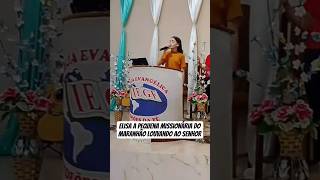 Pequena Missionária louvando ao Senhor #gideoesdafe #fé #louvor #gospel #igreja #maranhão #amor