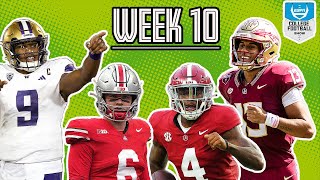 Texas Escapes, Oklahoma falls! + Week 10 Highlights + Who is #1? | The College Football Show