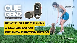Dogtra CUE GEN2 Set Up & Function Button | E-Collar for Dog Training by Dogtra 1,254 views 4 months ago 4 minutes, 1 second
