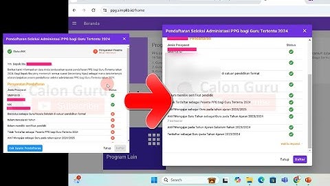 🔴LIVE Mengatasi Silang Merah Tidak Bisa Daftar PPG ~ Contoh Guru Agama Daftar PPG di SIMPKB 2024
