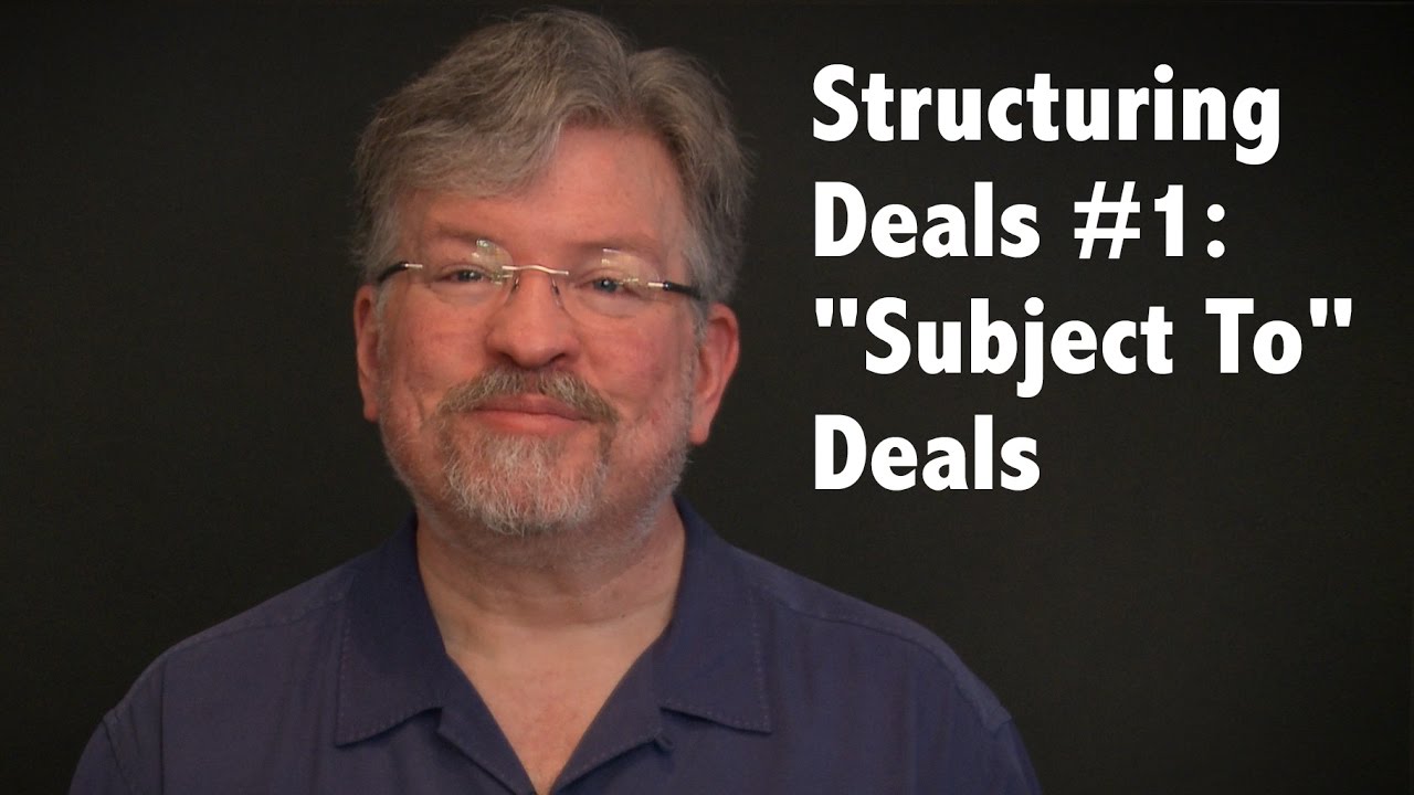 How To Structure Cash Deals In Real Estate Part 1: