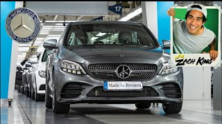 ALL NEW CAR FACTORY Mercedes C-Class 2022 - PRODUCTION in Germany Digital World Sedan \& Wagon