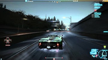 Need For Speed World Team Escape Most Wanted 5 minute breaker Pagani Zonda F