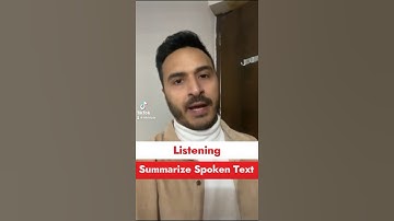 PTE LISTENING SUMMARIZE SPOKEN TEXT TIPS AND TRICKS BY NIKHIL ARORA #nikhilpte