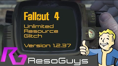 Fallout 4 Infinite Resources Glitch / Exploit AFTER PATCH! Unlimited Resources! (Fallout 4 Glitches)