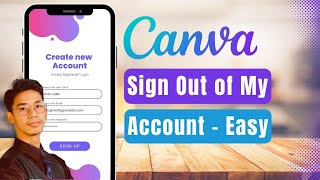 How to Sign Out of My Canva Account !
