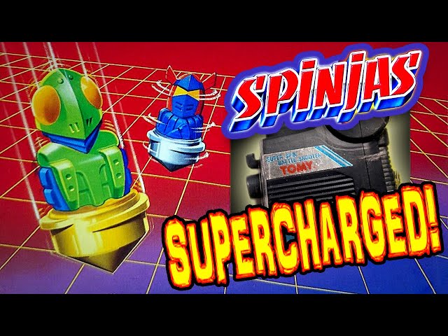 Jouets Vintage TOMY Spinjas Battlers De 1987 Par Parker Brothers, Boîte