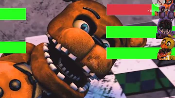 SFM FNaF Withered vs Twisted WITH Healthbars