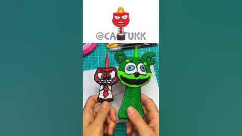 Reverse Play⏪I made a Incredibox Sprunki OC: Anger (from Inside Out) @cactukk with 3D PEN #sprunki