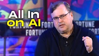 Reid Hoffman's vision of an AI enriched world