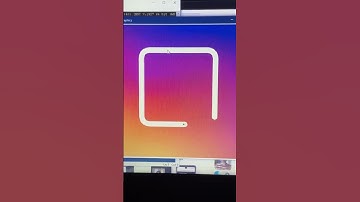 Instagram logo using Python🐍 and turtle | #shorts