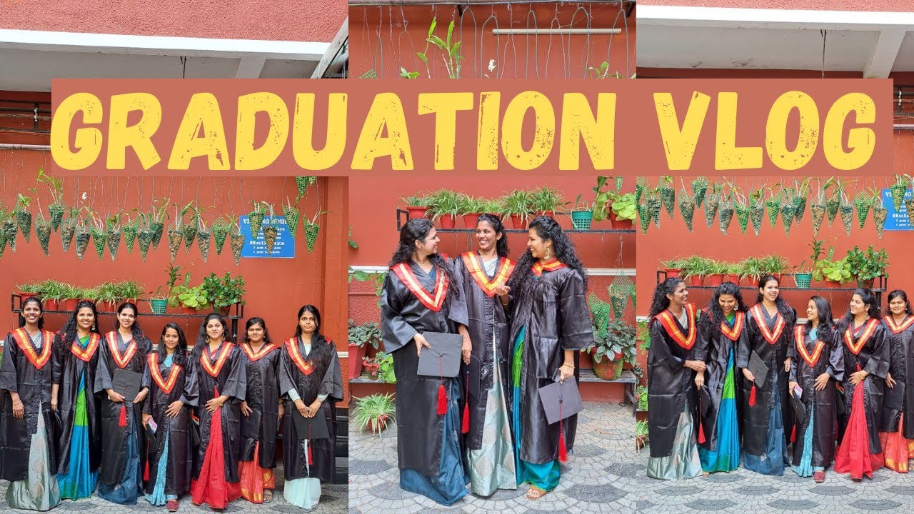 The graduation vlog St.Teresa's college Ernakulam postgraduates graduation stteresas YouTube