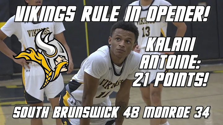 South Brunswick 48 Monroe 34 | Boys Basketball Hig...