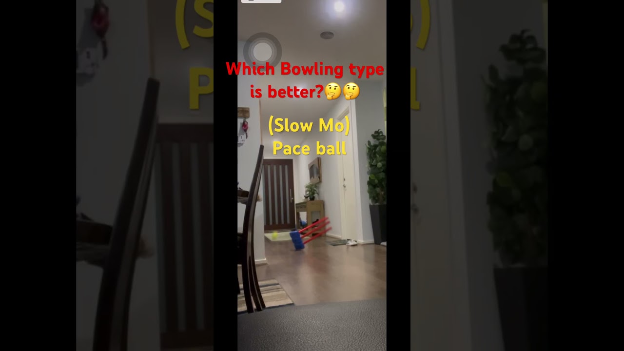 Cricket - Pace vs Spin bowling !!  