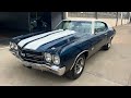 Endorsement Sells Authentic 1970 Chevelle SS396 in Texas!!!