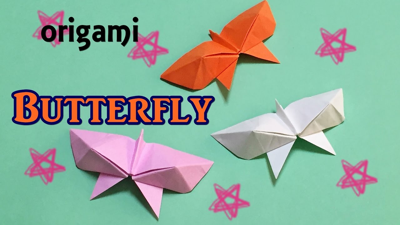 Easy Origami Butterfly For Kids Easy Origami Butterfly For Kids
