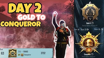 🇵🇰DAY🇵🇰2 GOLD TO SOLO CONQUEROR🥵PUBG BGMI-SAMSUNG A3,A5,A7,J2,J5,J7,S5,S6,S7,S9,A10,A20,A30,A50,A70