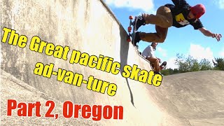 Astoria, Seaside, and Cannon beach  The Great Pacific Skate AdVanture Part 2